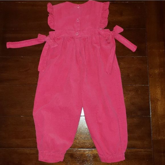 Marco & Lizzy fuchsia long romper - Picture 2 of 4